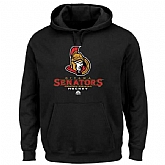Men's Ottawa Senators Majestic Critical Victory VIII Fleece Hoodie - Black,baseball caps,new era cap wholesale,wholesale hats